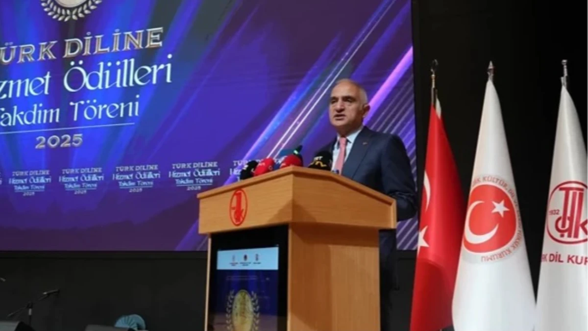 2025 Türk Diline Hizmet Ödülleri sahiplerini buldu 2025 Türk Diline Hizmet Ödülleri sahiplerini buldu