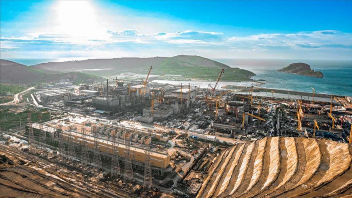 Akkuyu NGS’de 4. reaktörün kontrol montajı tamamlandı: 600 tonluk dev ekipman yerleştirildi Akkuyu NGS’de 4. reaktörün kontrol montajı tamamlandı: 600 tonluk dev ekipman yerleştirildi