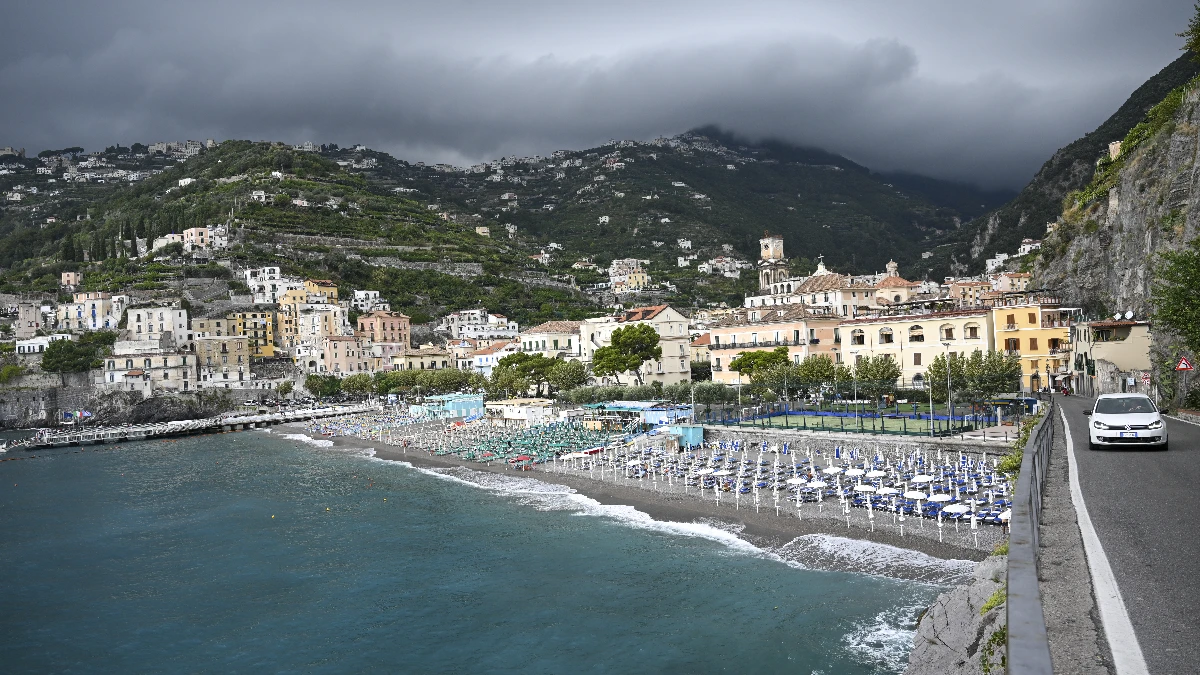 Amalfi sahilleri görenleri büyülüyor Amalfi sahilleri görenleri büyülüyor