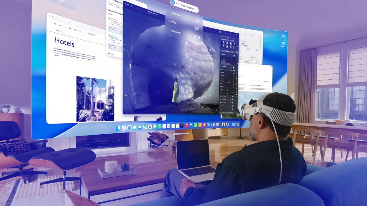 Apple’dan çift örgülü bant ve 2,5 saat pil ömrüyle yeni Vision Pro Apple’dan çift örgülü bant ve 2,5 saat pil ömrüyle yeni Vision Pro