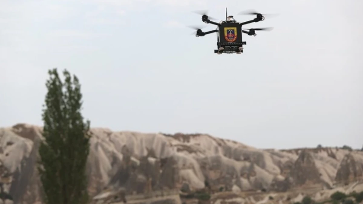 'Asayiş dronu' Kapadokya'da devriye uçacak 'Asayiş dronu' Kapadokya'da devriye uçacak
