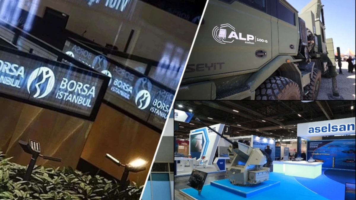 Aselsan’dan Borsa İstanbul'da tarihi rekor: 1 trilyon lirayı aşan ilk şirket oldu Aselsan’dan Borsa İstanbul'da tarihi rekor: 1 trilyon lirayı aşan ilk şirket oldu
