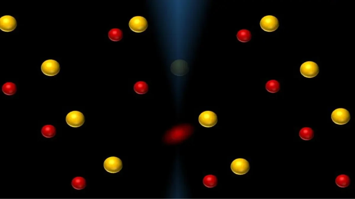 Atomların hareketi ilk kez filme alındı Atomların hareketi ilk kez filme alındı
