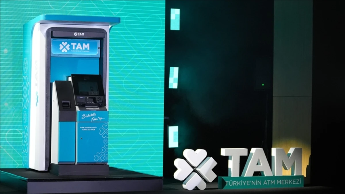 Aylık işlem hacmi 150 milyar lira: TAM ATM'ler yaygınlaşıyor Aylık işlem hacmi 150 milyar lira: TAM ATM'ler yaygınlaşıyor