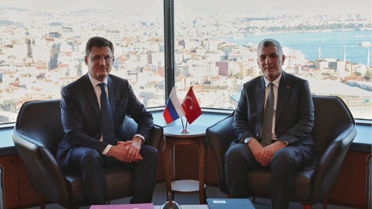 Bakan Bolat, Novak ile görüştü: Hedef 100 milyar dolar ticaret Bakan Bolat, Novak ile görüştü: Hedef 100 milyar dolar ticaret