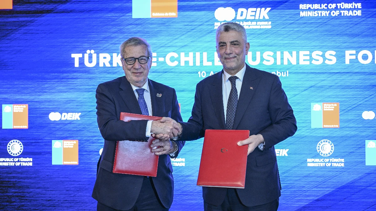 Bakan Bolat: Şili ile dış ticaret hacmimiz 1 milyar doları aştı Bakan Bolat: Şili ile dış ticaret hacmimiz 1 milyar doları aştı