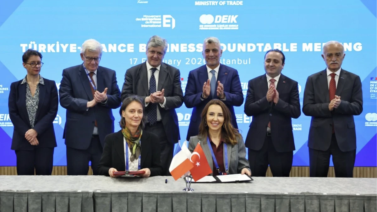 Bakan Bolat ve Fransız Bakan Forissier’den ortak mesaj: Yeni yatırımlar yolda Bakan Bolat ve Fransız Bakan Forissier’den ortak mesaj: Yeni yatırımlar yolda