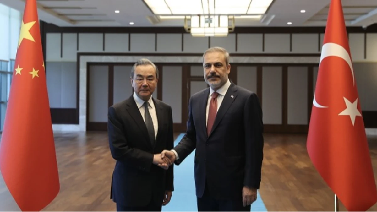 Bakan Fidan Çinli mevkidaşıyla görüştü Bakan Fidan Çinli mevkidaşıyla görüştü
