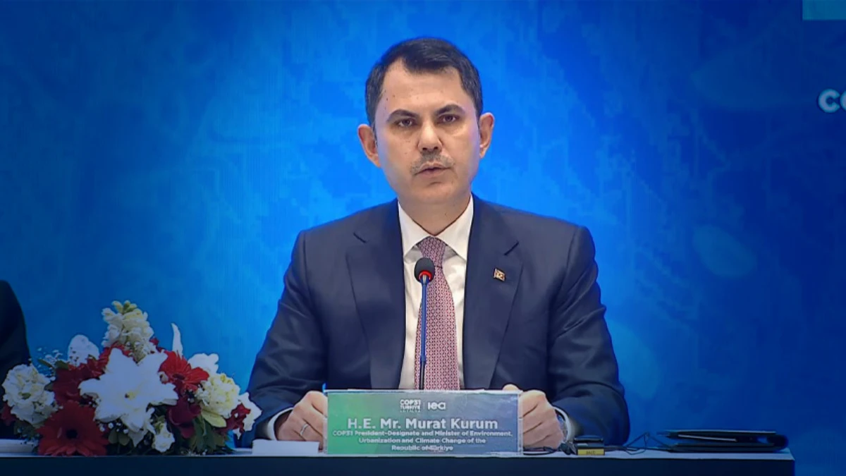 Bakan Kurum açıkladı: Türkiye'nin COP31 öncelikleri