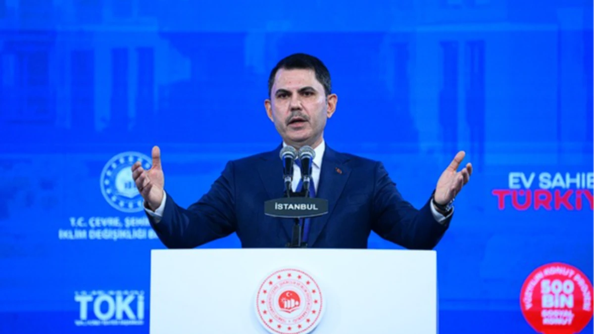 Bakan Kurum’dan 500 bin sosyal konut mesajı Bakan Kurum’dan 500 bin sosyal konut mesajı