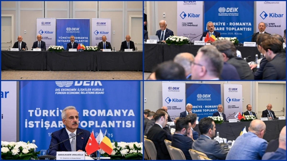 Bakan Uraloğlu: Romanya ile ulaştırma ve lojistik alanındaki çalışmaları güçlendireceğiz Bakan Uraloğlu: Romanya ile ulaştırma ve lojistik alanındaki çalışmaları güçlendireceğiz