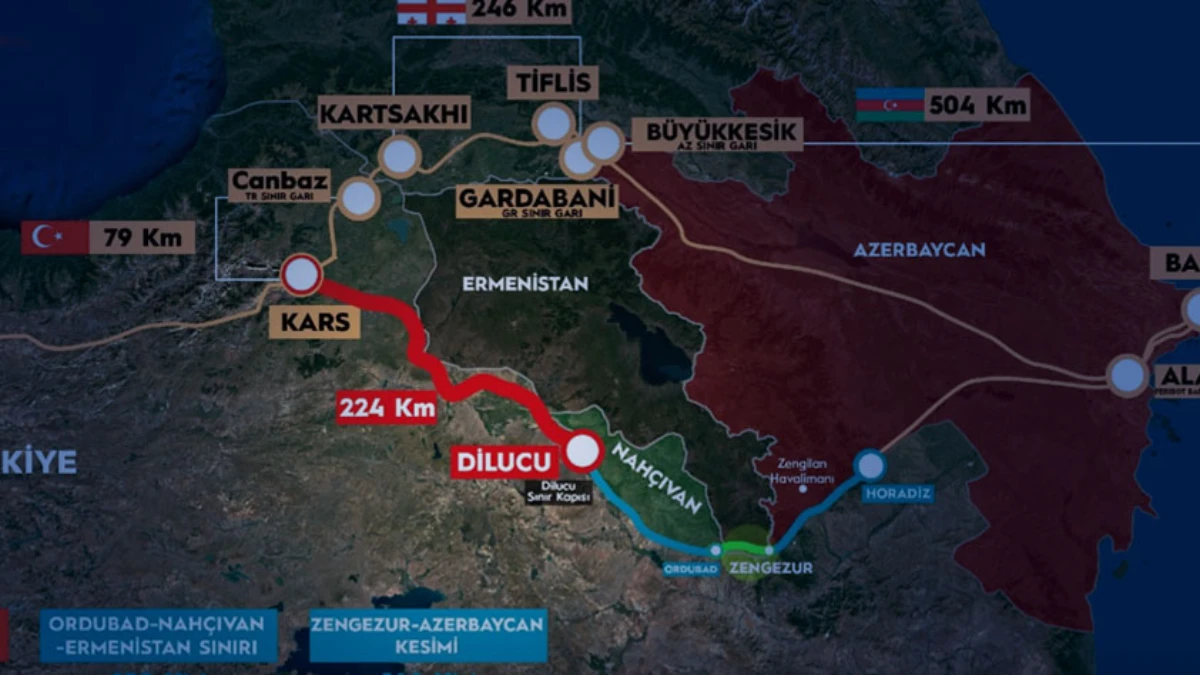 Bakan Uraloğlu: Zengezur Koridoru'ndan 147,6 milyar lira kazanç sağlayacağız Bakan Uraloğlu: Zengezur Koridoru'ndan 147,6 milyar lira kazanç sağlayacağız