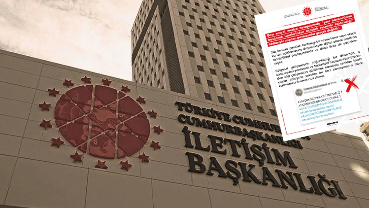 'Banknotlardan Atatürk resmi kaldırıldı' iddiası yalanlandı! DMM açıkladı: Algı çalışması yapılıyor 'Banknotlardan Atatürk resmi kaldırıldı' iddiası yalanlandı! DMM açıkladı: Algı çalışması yapılıyor