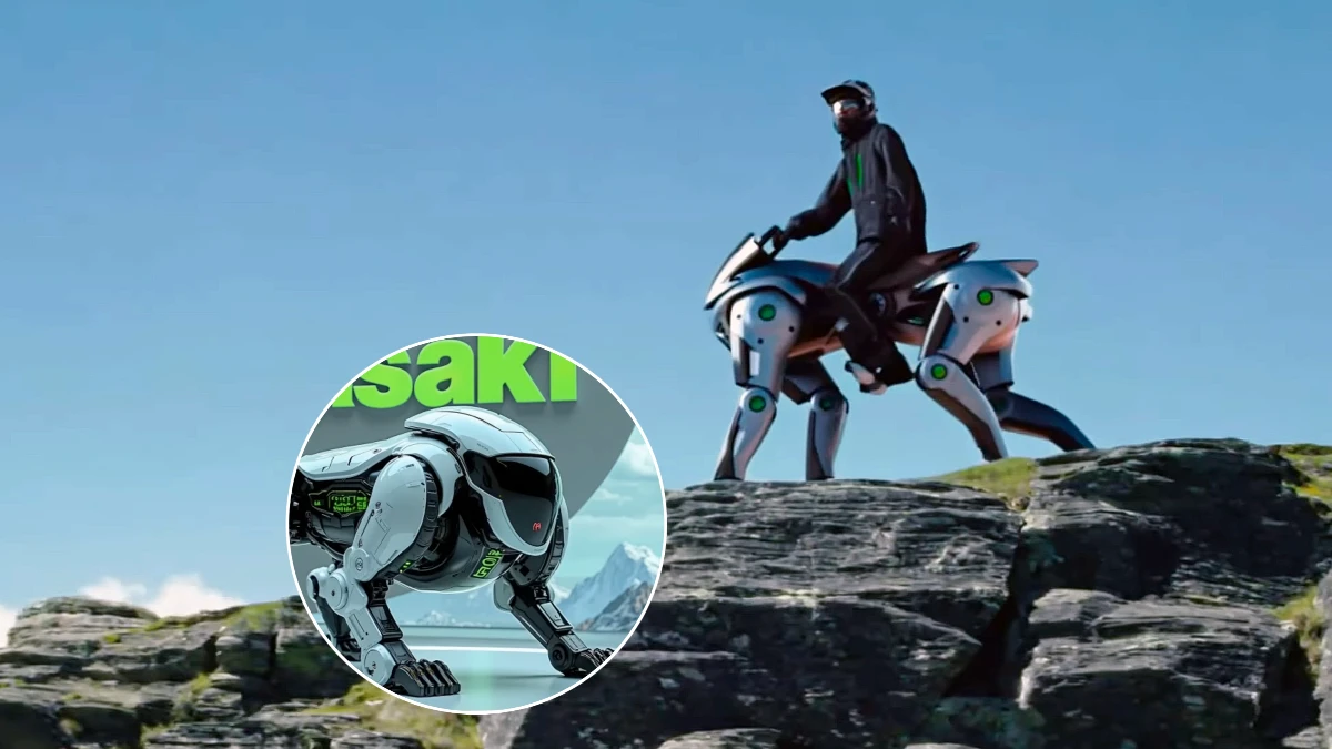 Başsız küheylan Corleo: Kawasaki’nin robotik arazi aracı Başsız küheylan Corleo: Kawasaki’nin robotik arazi aracı