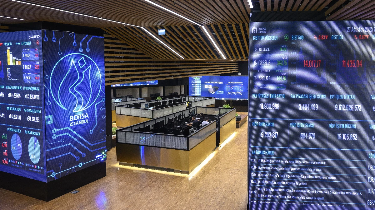 Borsa günü yükselişle 10.828 puandan tamamladı Borsa günü yükselişle 10.828 puandan tamamladı
