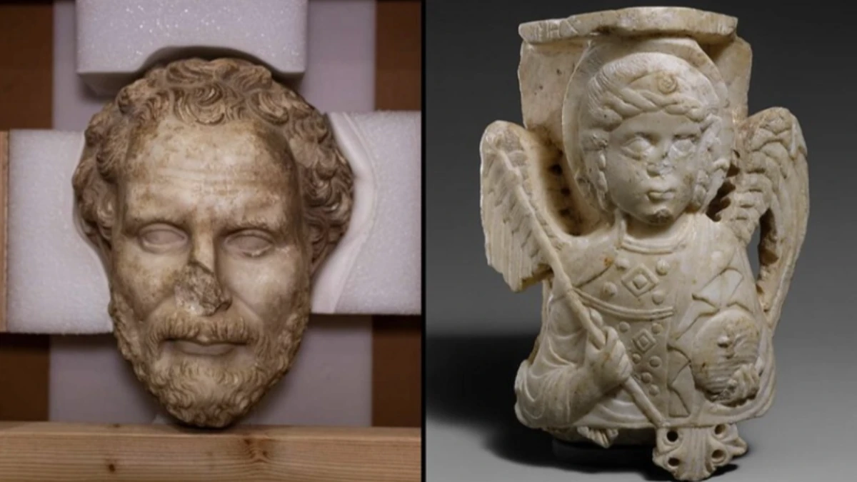 Boubon’un bronz imparatoru Türkiye’ye dönüyor: ABD’den 28 eser iade edildi Boubon’un bronz imparatoru Türkiye’ye dönüyor: ABD’den 28 eser iade edildi