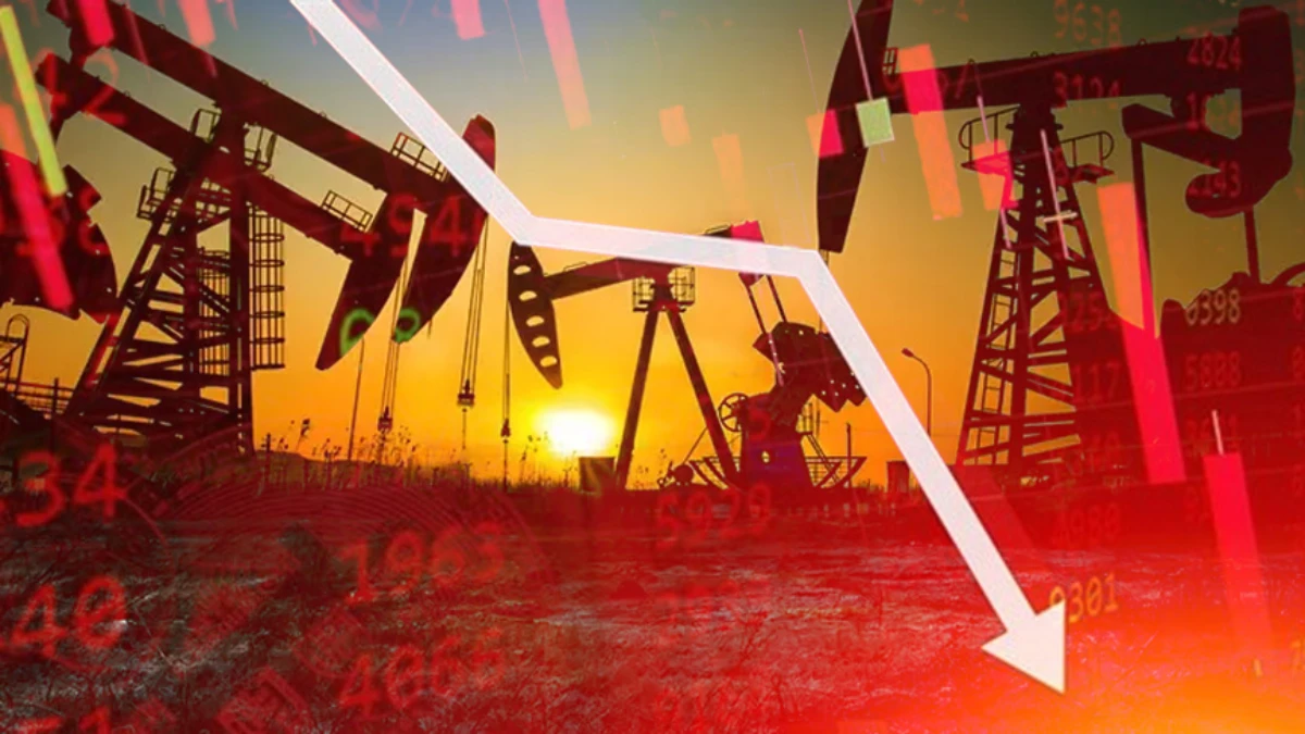 Brent petrolün fiyatı sert düştü Brent petrolün fiyatı sert düştü