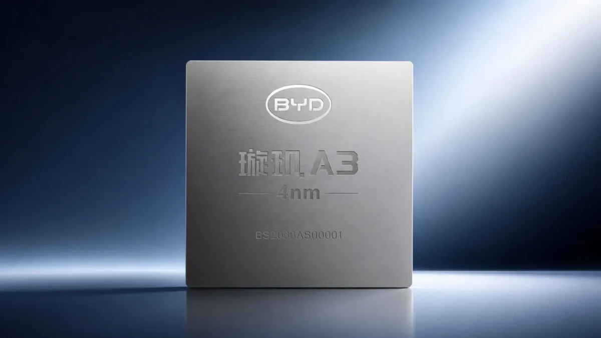 BYD, Çin'in ilk yerli üretim 4nm otonom sürüş çipini tanıttı