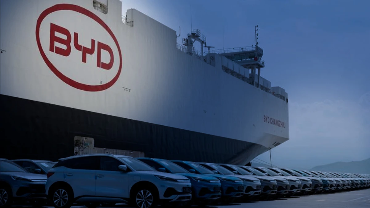 BYD ihracat hedefini ikiye katlamayı planlıyor BYD ihracat hedefini ikiye katlamayı planlıyor