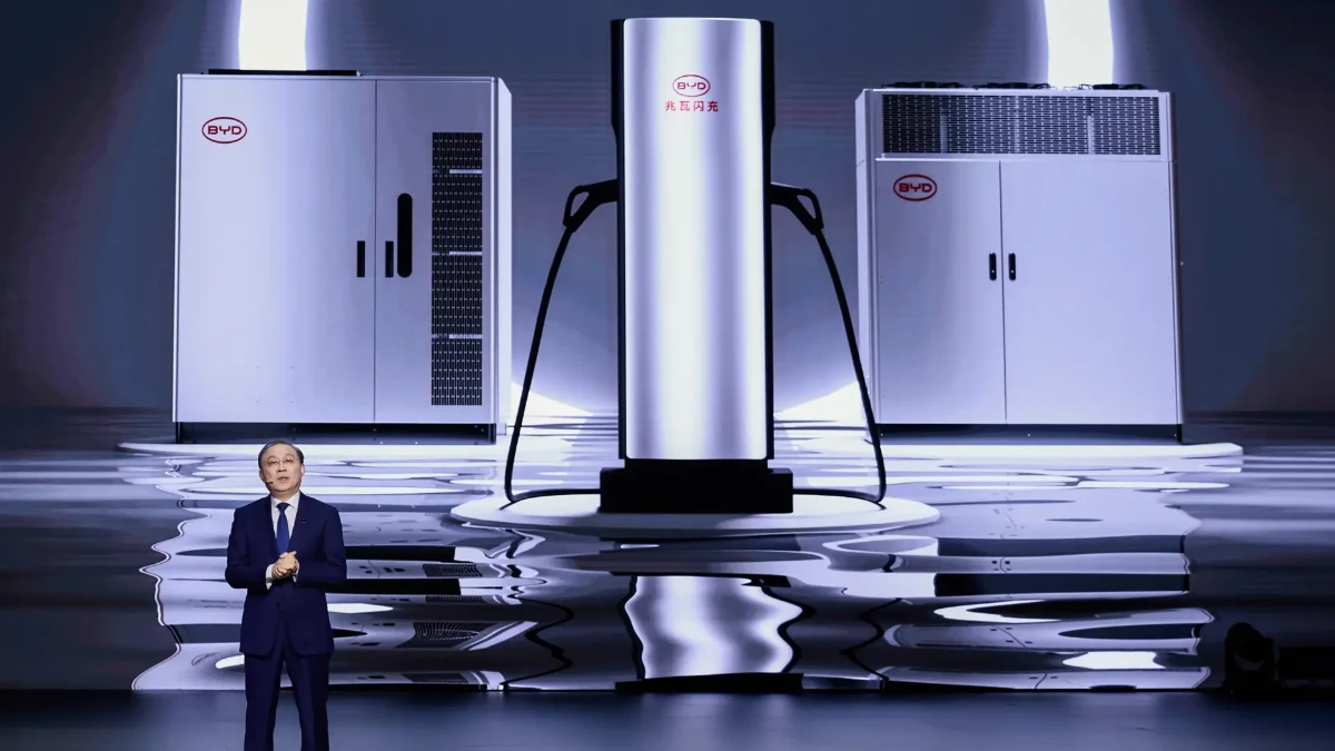BYD’den megawatt seviyesinde şarj devrimi BYD’den megawatt seviyesinde şarj devrimi