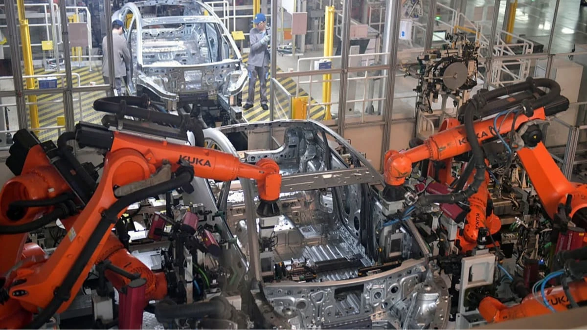 Çin robotik üretimde lider: 2 milyonun üzerinde makine Çin robotik üretimde lider: 2 milyonun üzerinde makine