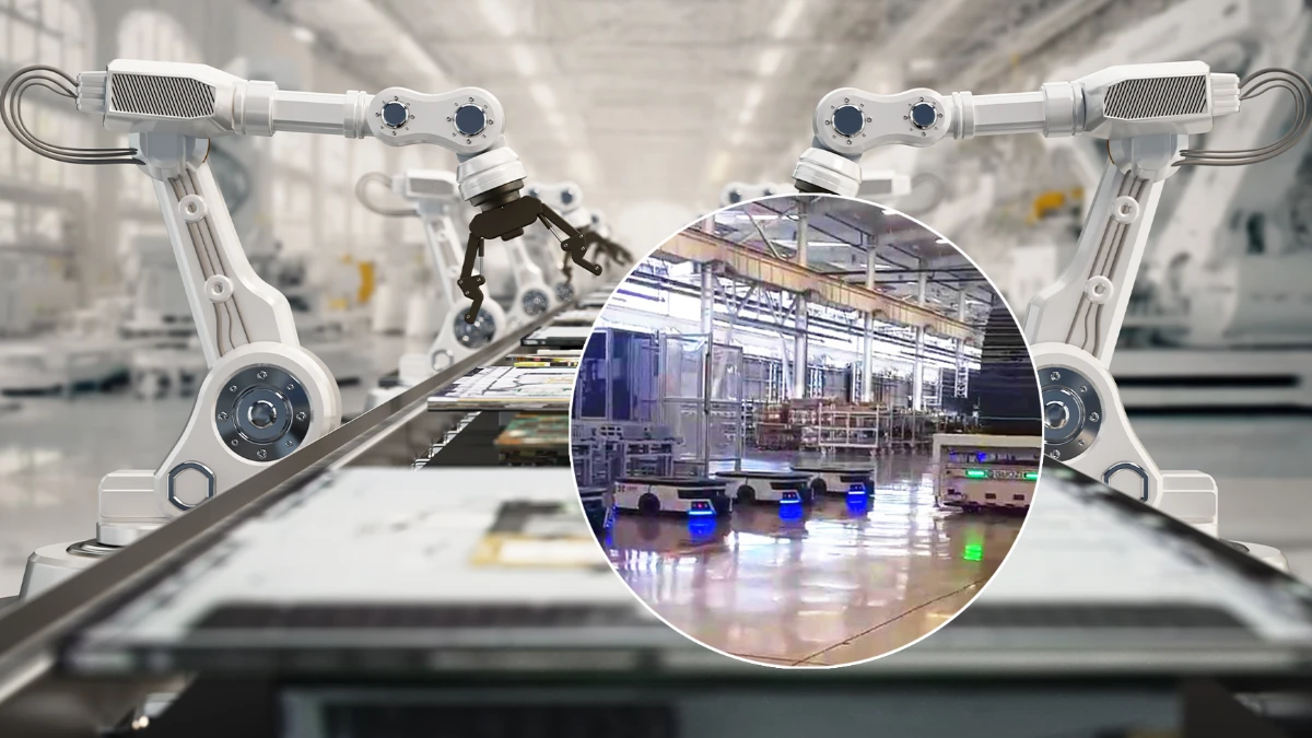 Çin’den tam otomatik fabrika: 200 robotla ekskavatör üretimi Çin’den tam otomatik fabrika: 200 robotla ekskavatör üretimi