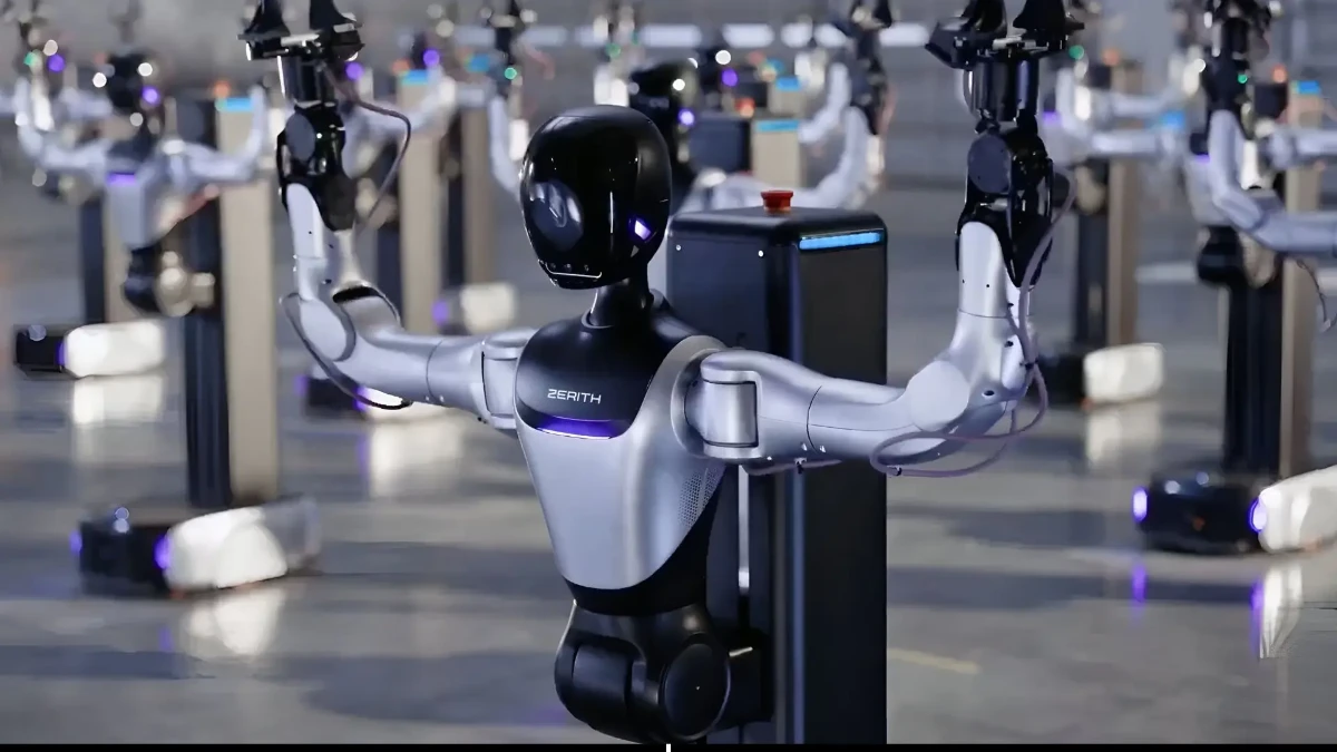 Çin’in insansı robotu ‘Zerith H1’ seri üretime geçti: Aylık 100 ünite