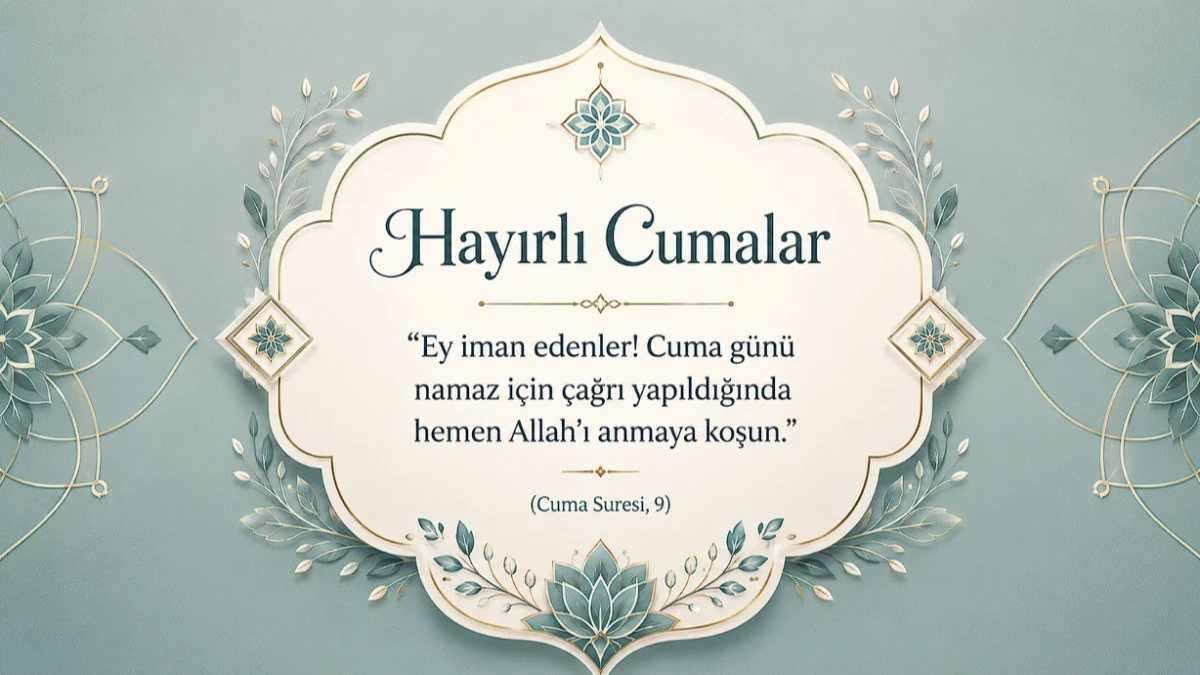Cuma mesajları 2026: Yeni, resimli, ayetli, kısa ve en güzel ‘Hayırlı Cumalar’ mesajları Cuma mesajları 2026: Yeni, resimli, ayetli, kısa ve en güzel ‘Hayırlı Cumalar’ mesajları