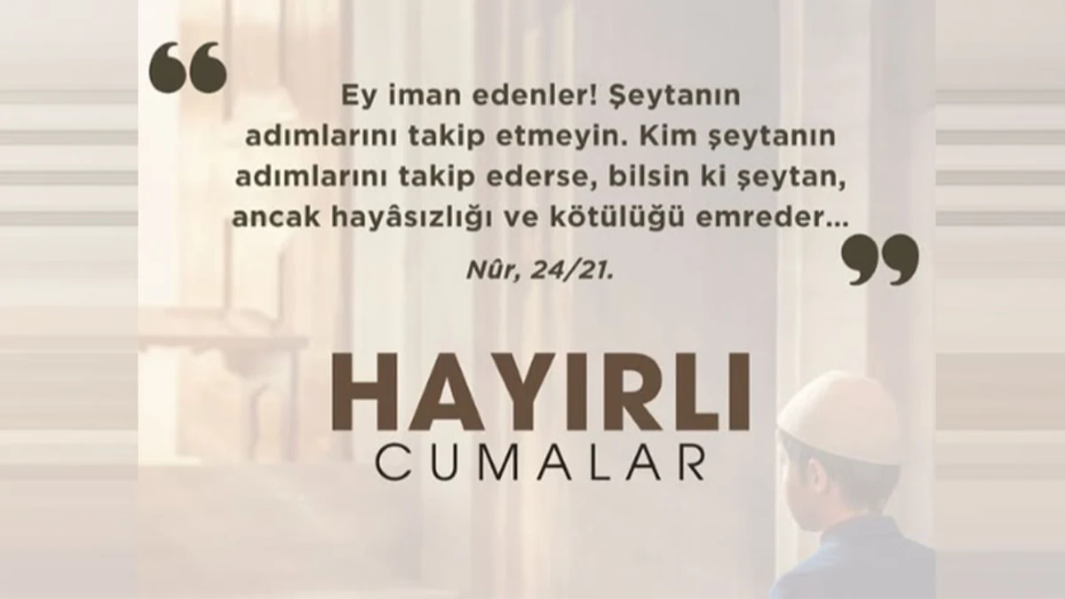 CUMA MESAJLARI 4 NİSAN 2025: Yeni resimli, kısa, ayetli ve en güzel 'hayırlı cumalar' mesajları CUMA MESAJLARI 4 NİSAN 2025: Yeni resimli, kısa, ayetli ve en güzel 'hayırlı cumalar' mesajları