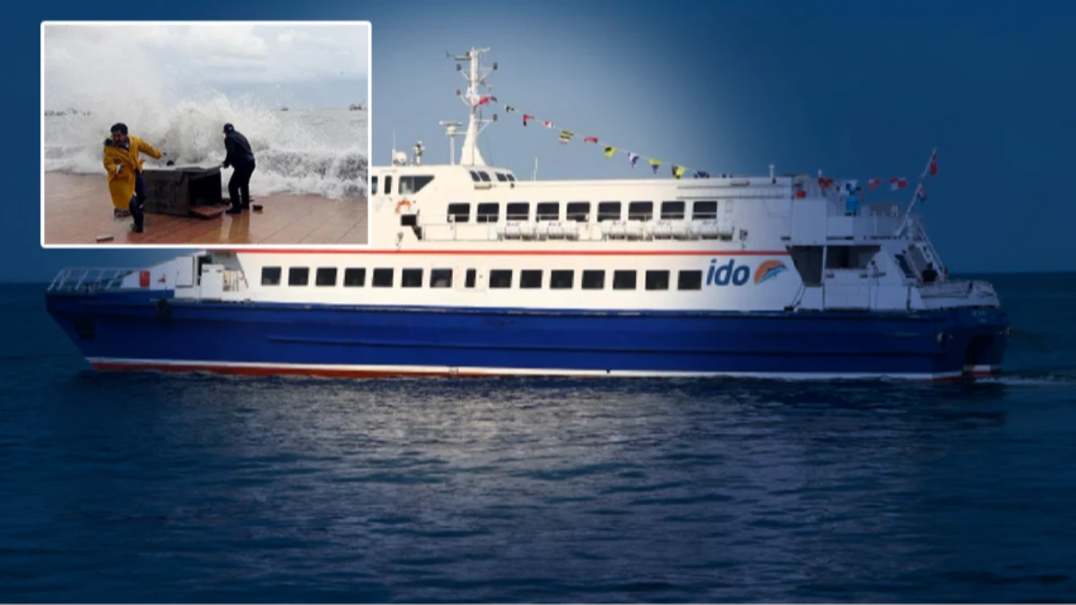 Cumartesi ve pazar o seferler iptal oldu! Deniz ulaşımı kullanacaklar dikkat Cumartesi ve pazar o seferler iptal oldu! Deniz ulaşımı kullanacaklar dikkat