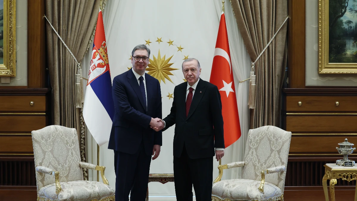 Cumhurbaşkanı Erdoğan: Sırbistan ile ticaret hedefimiz 5 milyar dolar Cumhurbaşkanı Erdoğan: Sırbistan ile ticaret hedefimiz 5 milyar dolar