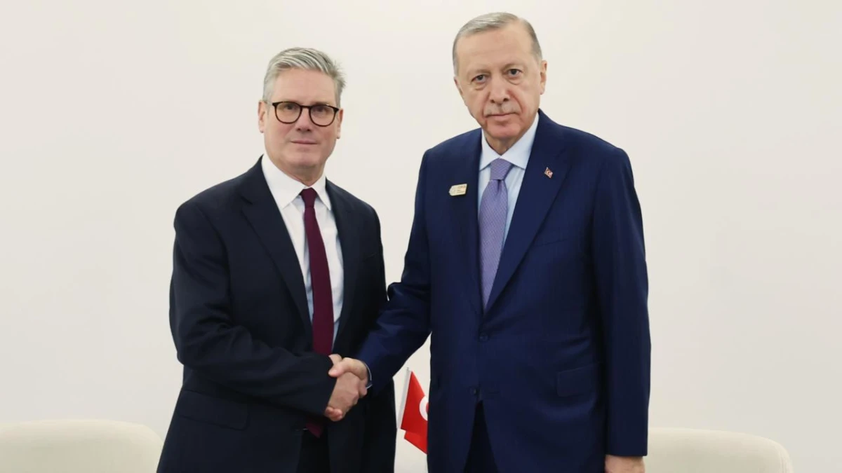 Cumhurbaşkanı Erdoğan-Starmer görüşmesinde gündem Eurofighter ve STA Cumhurbaşkanı Erdoğan-Starmer görüşmesinde gündem Eurofighter ve STA