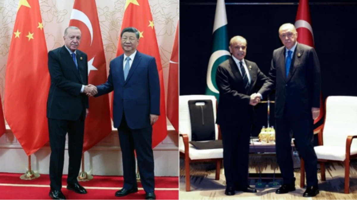 Cumhurbaşkanı Erdoğan'dan Çin'de diplomasi trafiği Cumhurbaşkanı Erdoğan'dan Çin'de diplomasi trafiği