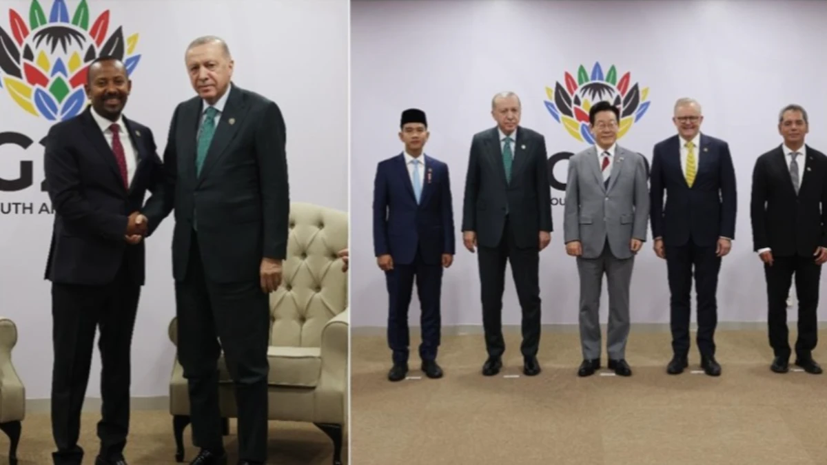 Cumhurbaşkanı Erdoğan'dan G20 Liderler Zirvesi kapsamında diplomasi trafiği Cumhurbaşkanı Erdoğan'dan G20 Liderler Zirvesi kapsamında diplomasi trafiği