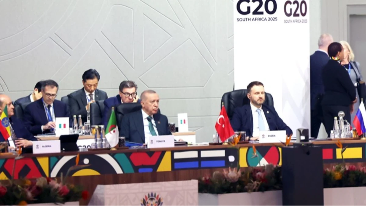 Cumhurbaşkanı Erdoğan'dan küresel ekonomi mesajı: G20 daha fazla sorumluluk almalı Cumhurbaşkanı Erdoğan'dan küresel ekonomi mesajı: G20 daha fazla sorumluluk almalı