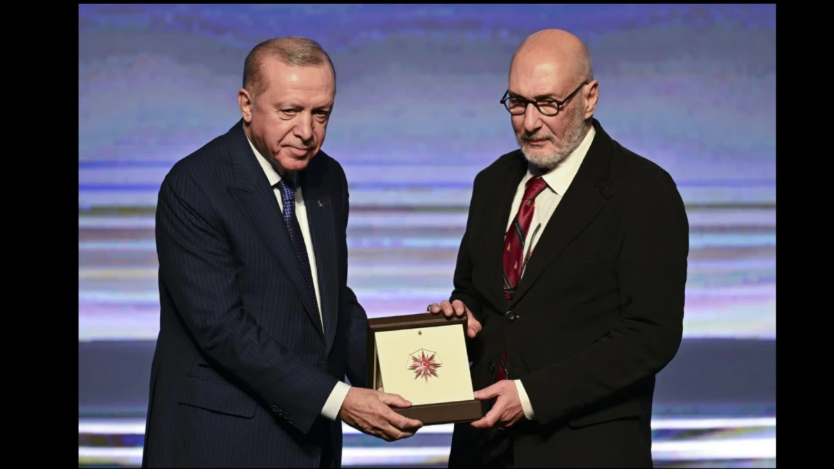 Cumhurbaşkanlığı Kültür ve Sanat Büyük Ödülü Prof. Dr. Süleyman Seyfi Öğün’e Cumhurbaşkanlığı Kültür ve Sanat Büyük Ödülü Prof. Dr. Süleyman Seyfi Öğün’e
