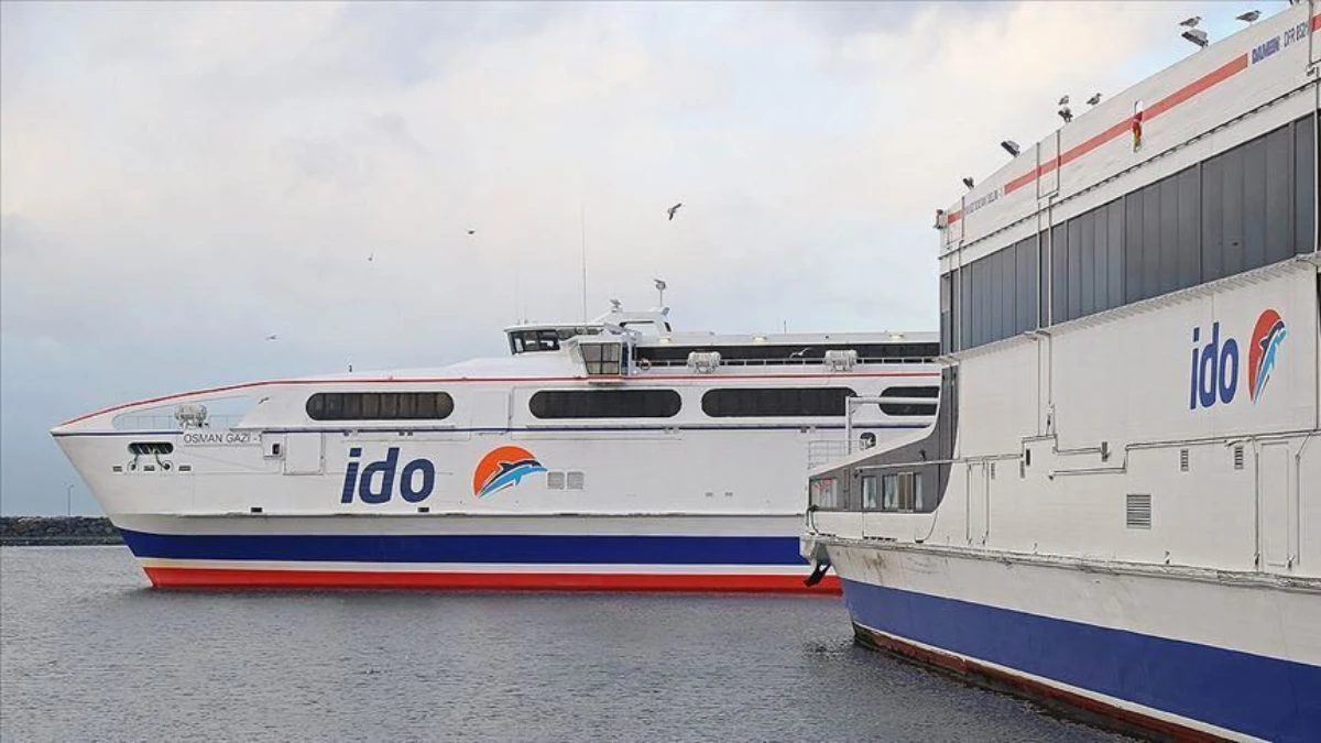 Deniz ulaşımına hava engeli: Bazı vapur ve deniz otobüsü seferleri yapılamayacak