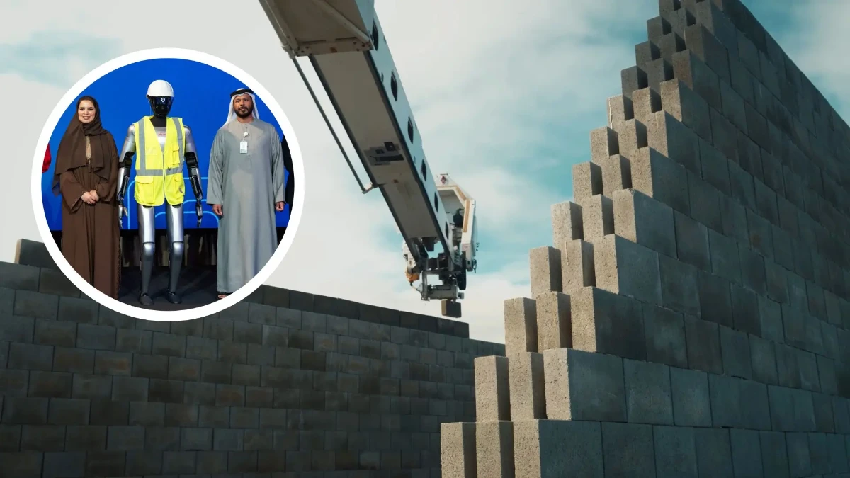Dubai'de Dünyanın ilk tam otomatik villa inşası başlıyor Dubai'de Dünyanın ilk tam otomatik villa inşası başlıyor