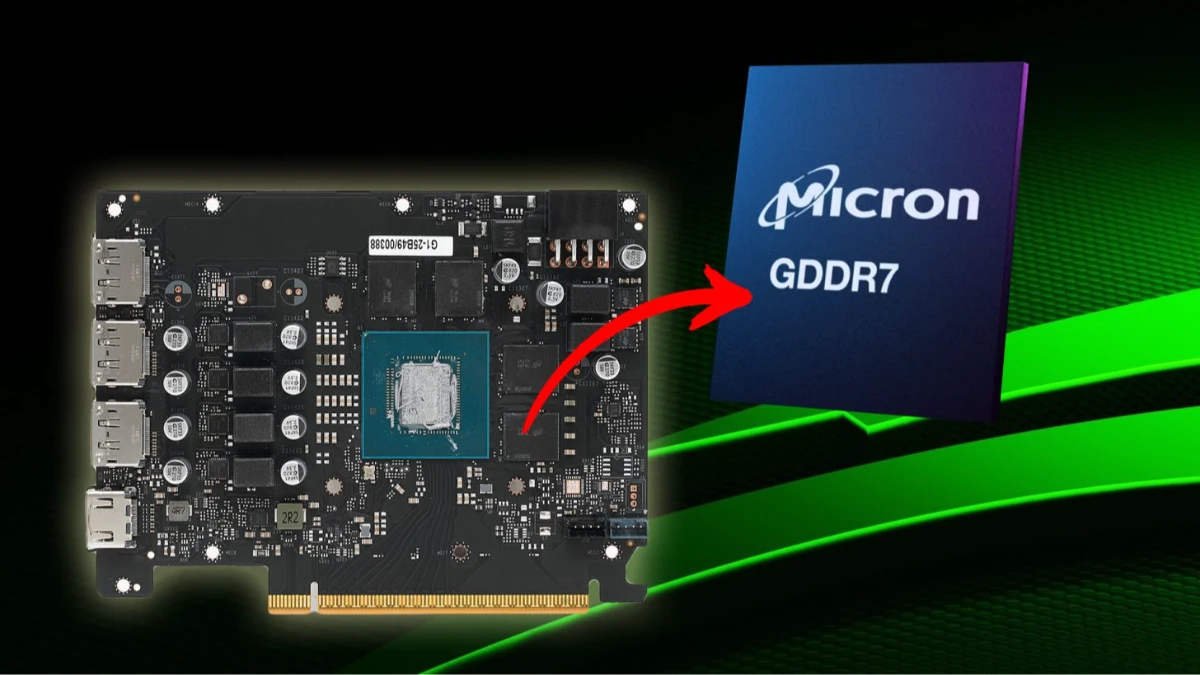 Ekran kartı fiyatları artarken Nvidia’dan yeni tedarik: Micron GDDR7 Ekran kartı fiyatları artarken Nvidia’dan yeni tedarik: Micron GDDR7