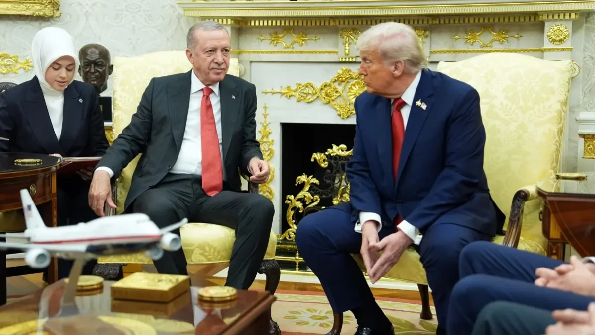 Erdoğan, Trump ile görüşmesini değerlendirdi: 100 milyar dolarlık ikili ticaret hedefimiz var Erdoğan, Trump ile görüşmesini değerlendirdi: 100 milyar dolarlık ikili ticaret hedefimiz var