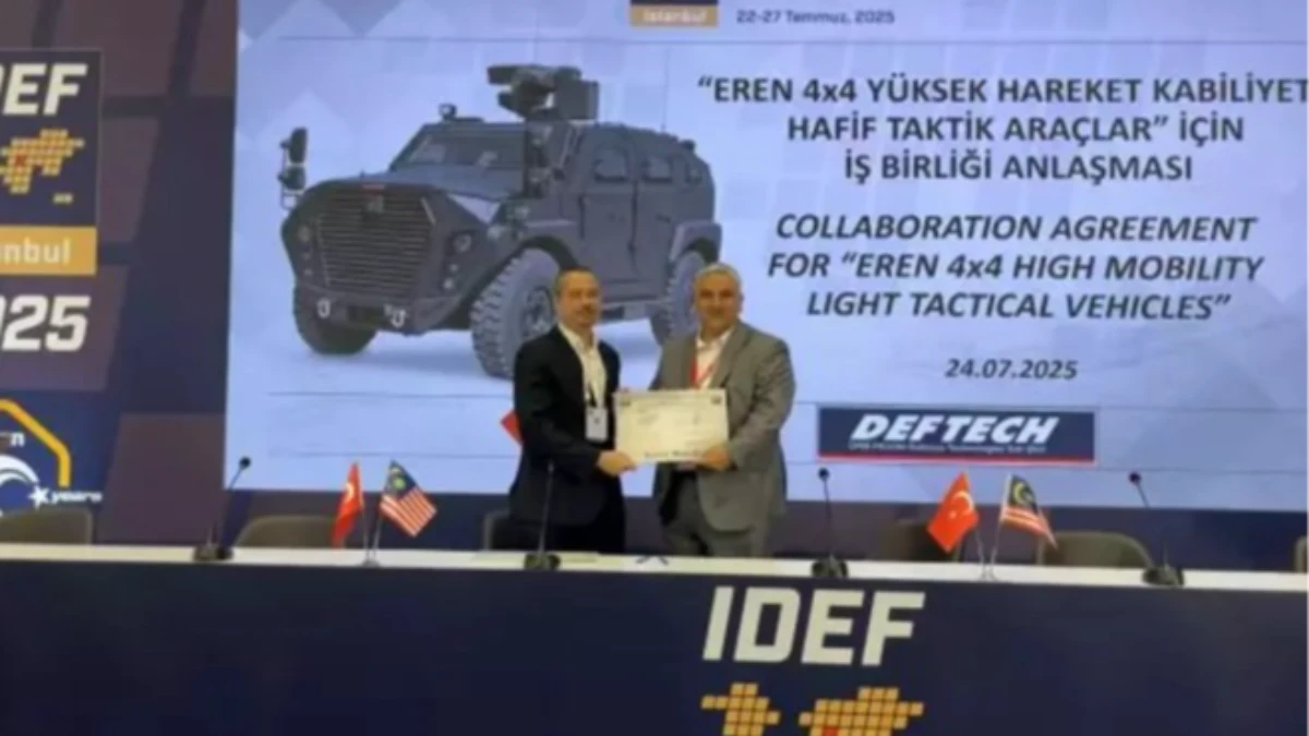EREN 4x4 Malezya'da üretilecek EREN 4x4 Malezya'da üretilecek