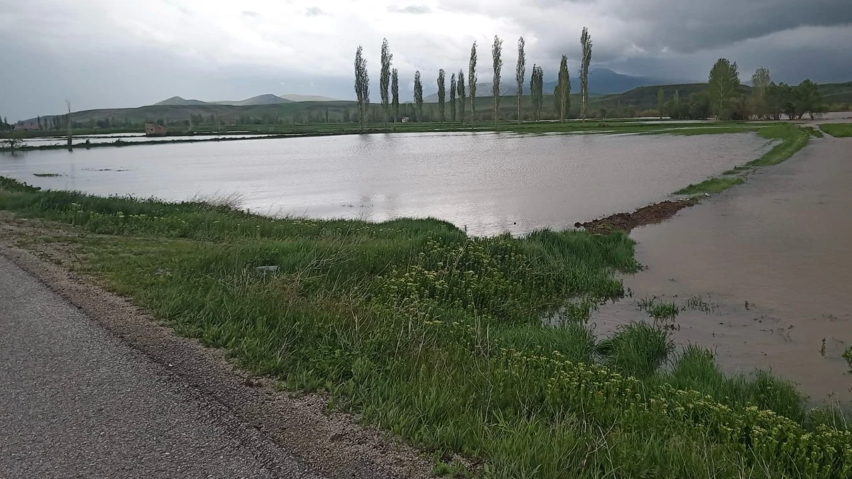Erzincan’da sağanak sonrası bazı tarım arazileri su altında kaldı Erzincan’da sağanak sonrası bazı tarım arazileri su altında kaldı