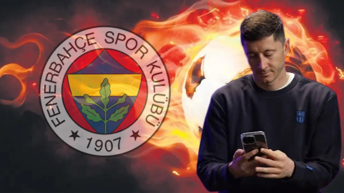 FENERBAHÇE SON DAKİKA TRANSFER HABERLERİ | Fenerbahçelileri heyecanlandıran Robert Lewandowski açıklaması