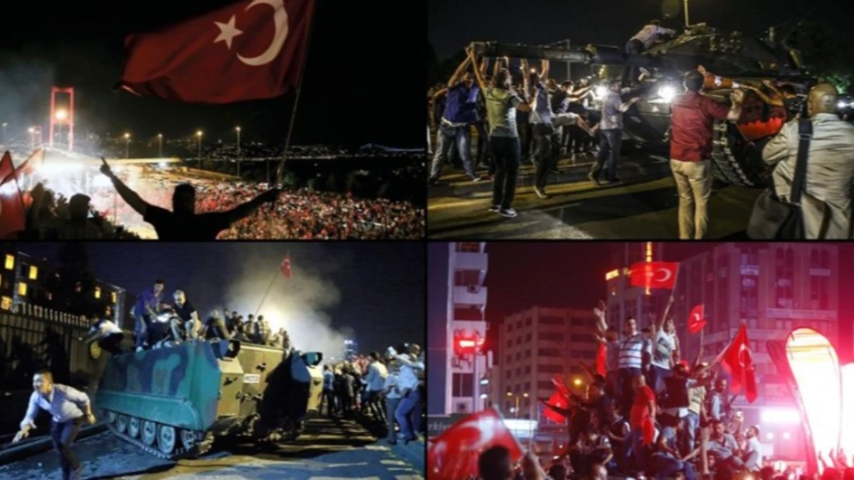 FETÖ'nün hain darbe girişiminin üzerinden 9 yıl geçti FETÖ'nün hain darbe girişiminin üzerinden 9 yıl geçti