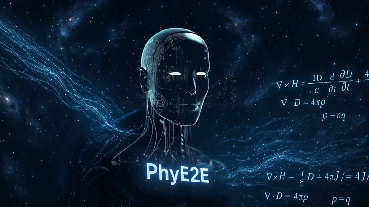 Fizikçiler gibi düşünen yapay zeka: ‘PhyE2E’, otomatik formül türetiyor
