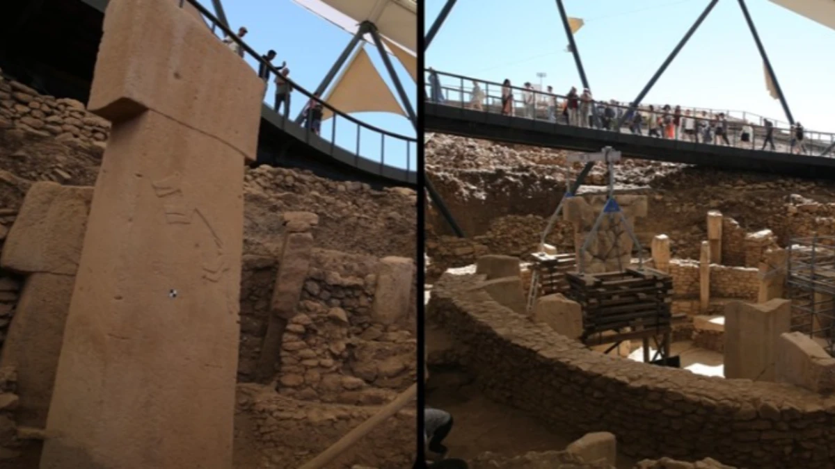 Göbeklitepe'de bulunan insan heykeli Neolitik Dönem algılarını yeniden şekillendiriyor Göbeklitepe'de bulunan insan heykeli Neolitik Dönem algılarını yeniden şekillendiriyor