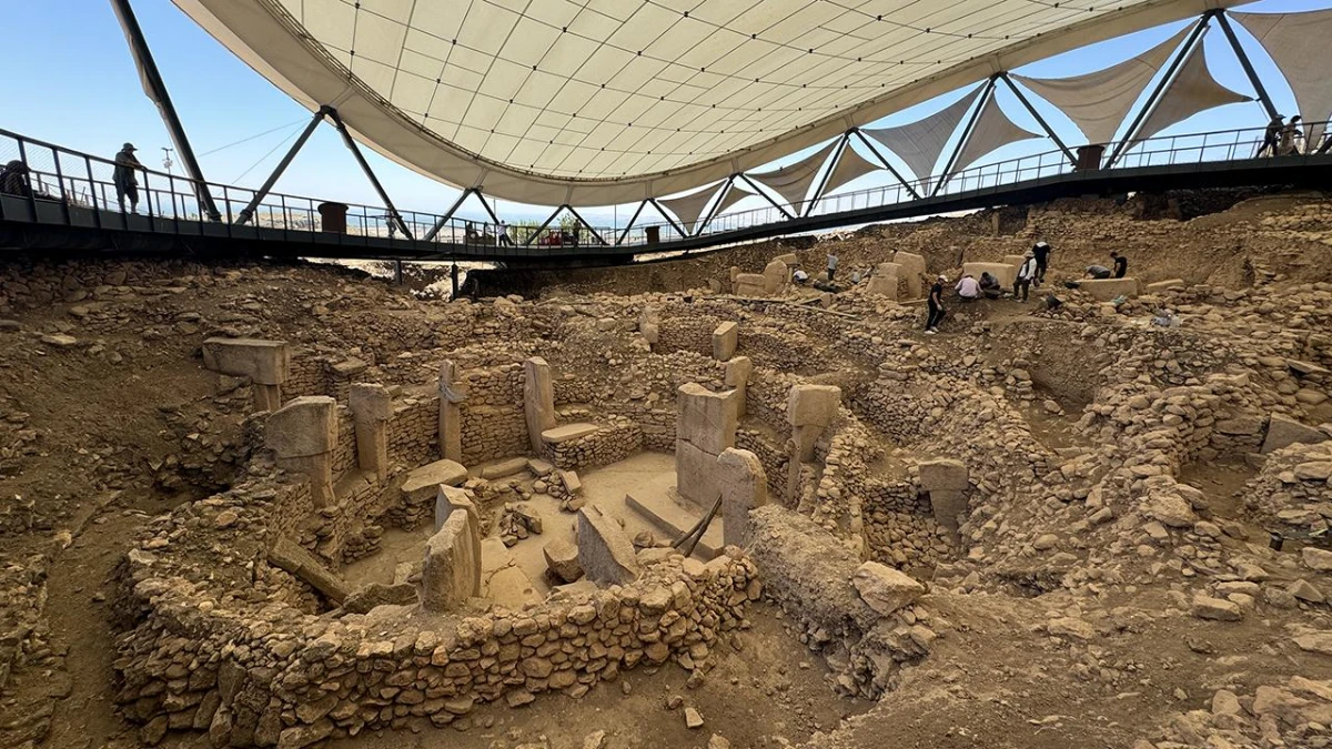 Göbeklitepe'nin günlük ziyaretçi sayısı 5 bini buldu Göbeklitepe'nin günlük ziyaretçi sayısı 5 bini buldu