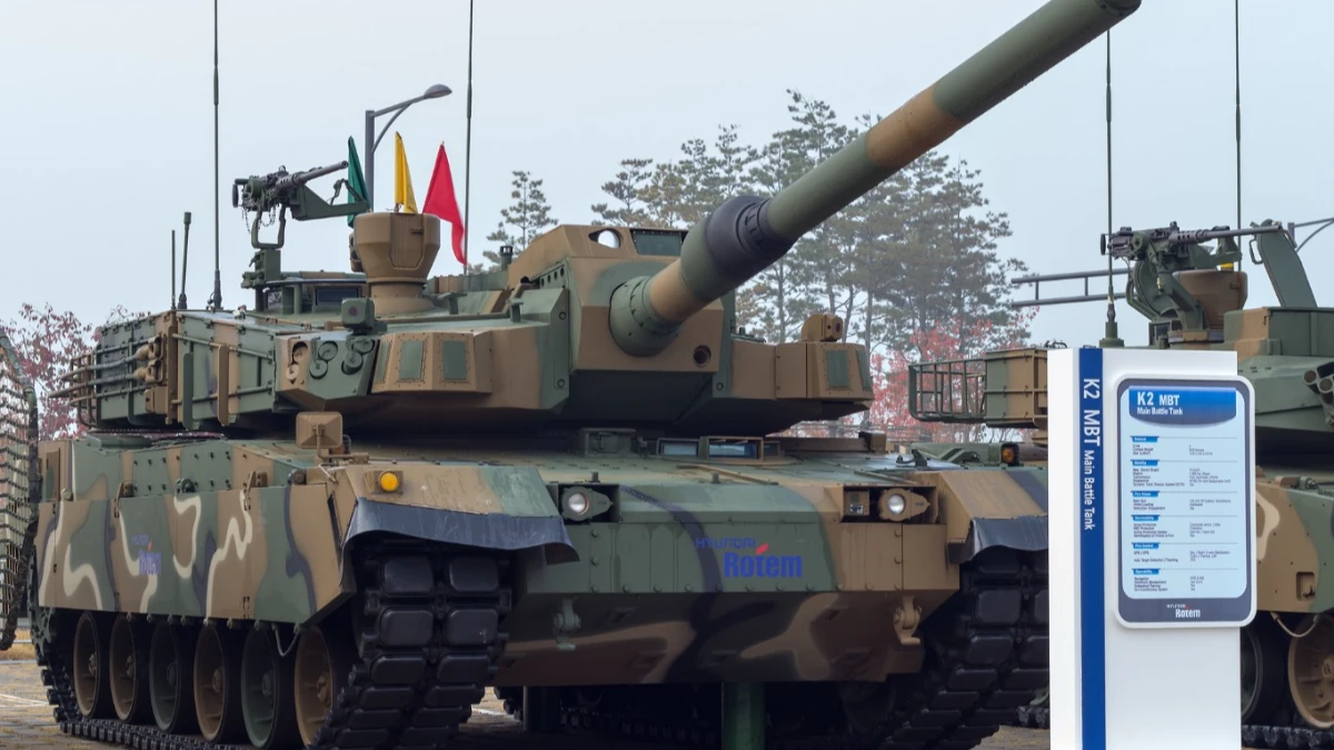 Güney Kore, Polonya'ya 6 milyar dolarlık K2 tankı ihraç edecek Güney Kore, Polonya'ya 6 milyar dolarlık K2 tankı ihraç edecek