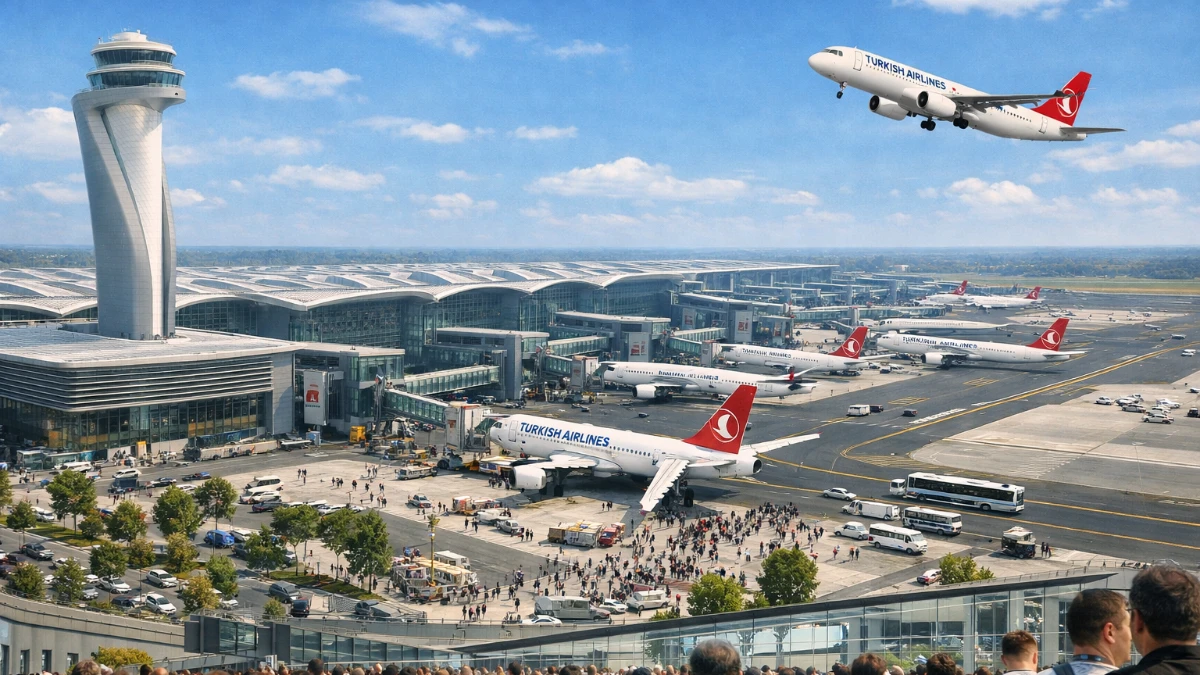 Havayoluyla seyahat eden yolcu sayısı 245 milyonu aştı! Cumhuriyet tarihi rekoru kırıldı Havayoluyla seyahat eden yolcu sayısı 245 milyonu aştı! Cumhuriyet tarihi rekoru kırıldı