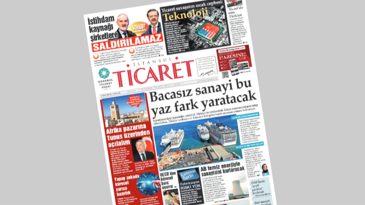 İstanbul Ticaret Gazetesi'nin 3354.sayısı yayımlandı!